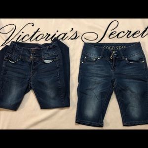 Size 5 pair jean and shorts